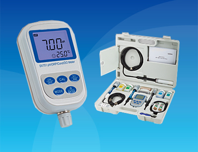 Portable pH/ORP/Conductivity/DO Meter