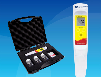 Portable pH Meter (Including Black Bo